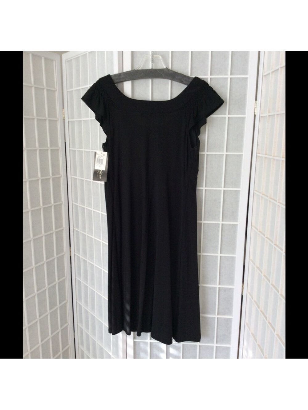 SIGNATURE by Sangria little black dress - Picture 5 of 6